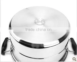 Double Ear Capsuled Bottom Stainless Steel Cookware Cooking Pot photo-5