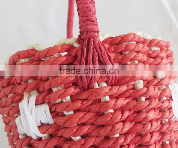 Wholesale Best Quality Custom Durable Mini Paper Rope Easter Basket Holiday Craft Basket photo-4