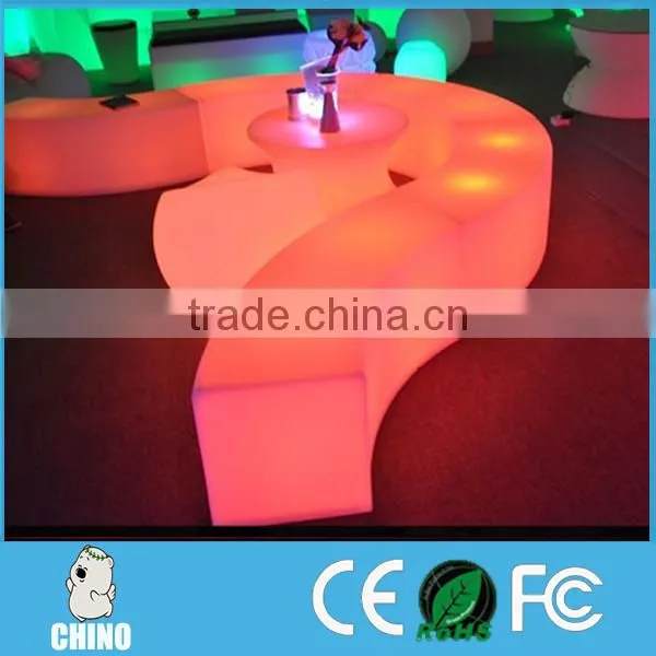 Illuminated Led Bar Chair Bar Snake Chair for Ourdoor photo-3