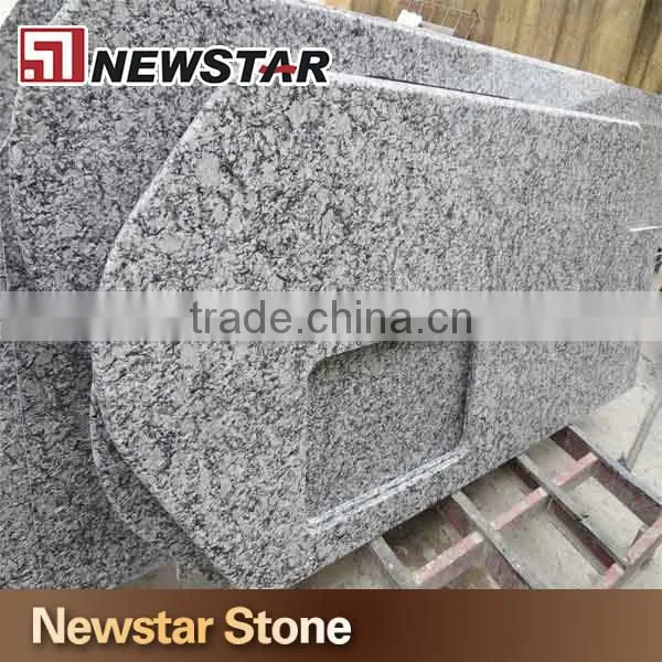 Newstar Bathroom Double Sink Countertops Granite Vanity Tops photo-6