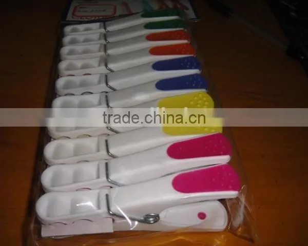 Plastic Colourful Clothes Hangers Plastic Clothespin/clothes Peg/clothes Clip photo-6