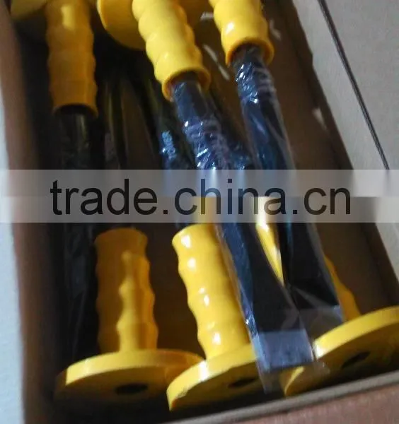 Carbon Steel Drop Forged Chisel With Rubber Handle photo-3