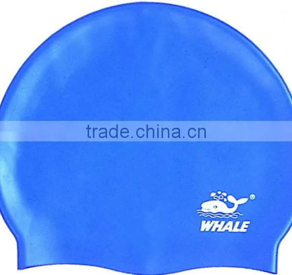 High Quality Yellow Water Proof Swimming Caps and Customized Silicone Swim Cap(CAP-112) photo-5
