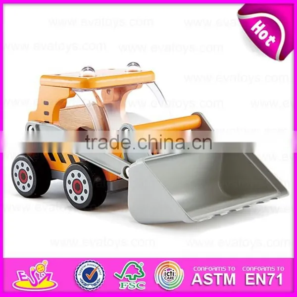 Продается модный маленький деревянный экскаватор для детей W04A144-S photo-2