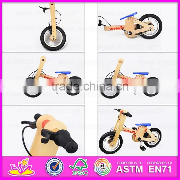 Latest Design Best Sale Children Balance Wooden Bike W16C115 photo-2