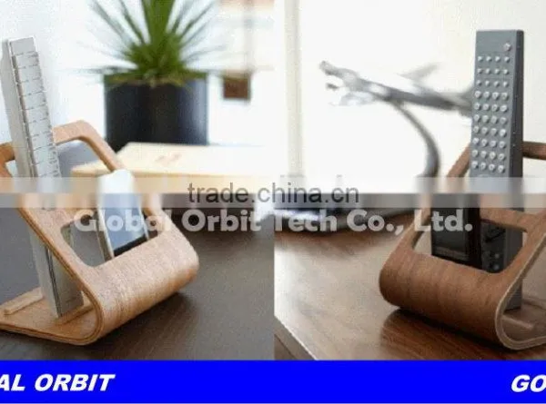 Wooden tv Remote Control Caddy/controller TV Guide/mail Organizer/holder photo-2
