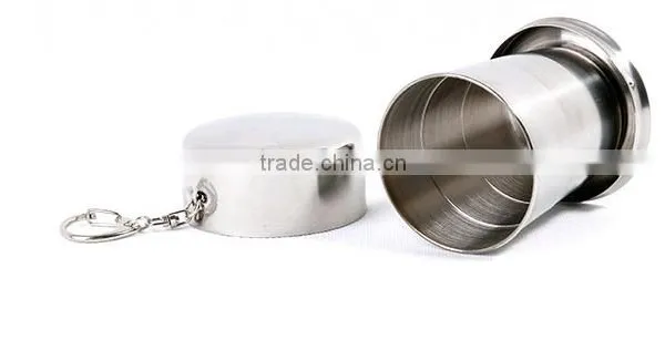 Six-layer Stainless Steel Flexible Folding Portable Cups or Travelling Cups photo-2