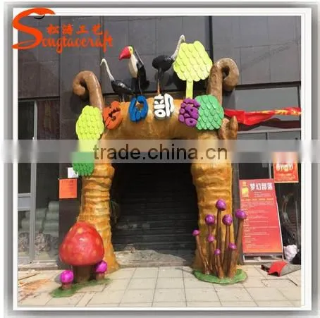 Factory Wholesale Fiberglass Cartoon Statues Garden Status photo-2
