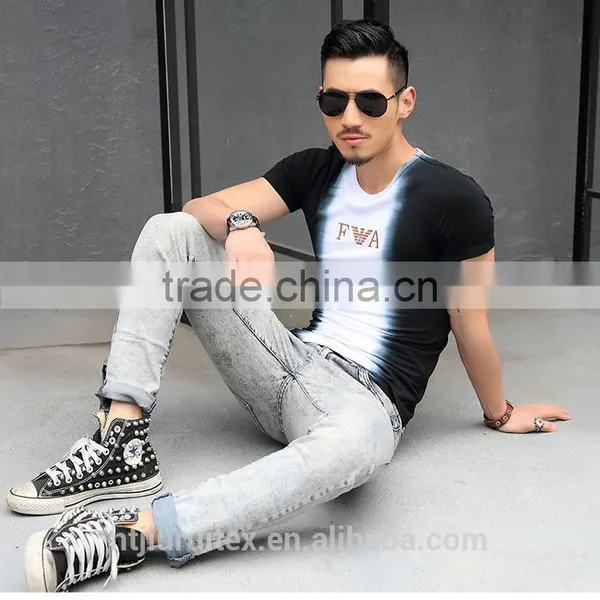 Men Tie Dye T-shirt ,cotton T-shirt, Customized T-shirt,summer T-shirt photo-3