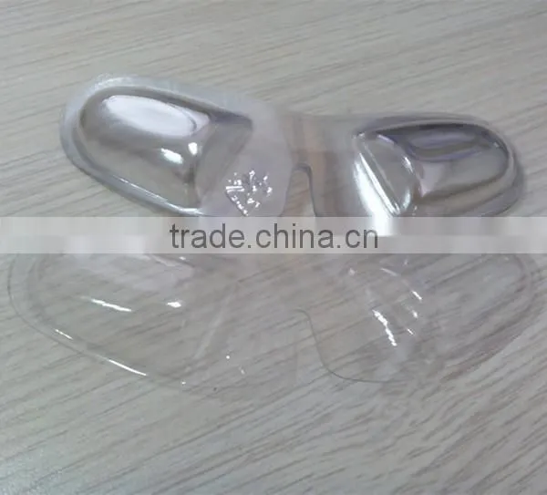 Custom Transparent PVC/PET Collar Butterfly ,Neck Collar Support For Shirt photo-2