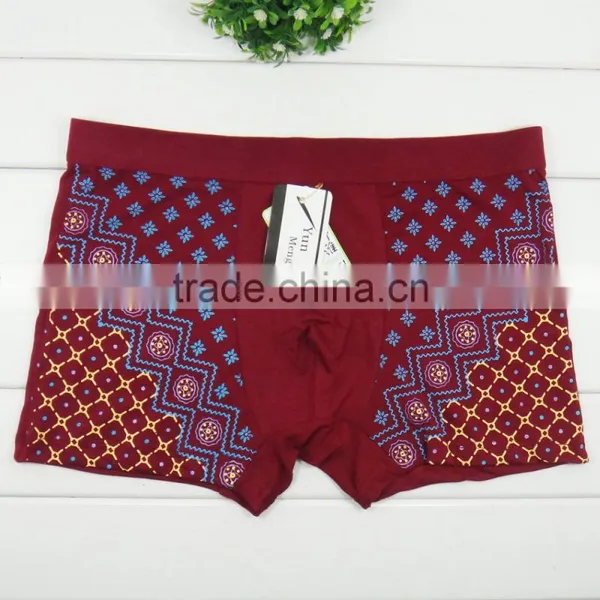 Good Quality Boxer Short Bamboo Fiber Men Briefs Underwear Boxer Shorts photo-4