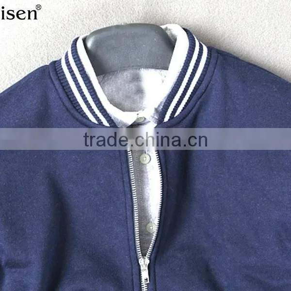 Wholesale OEM 100% Polyester Bomber Fleece Kids Coat photo-3