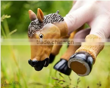 Prancing Handihorse Pony Horse Hand Finger ,horse Finger Puppet photo-3