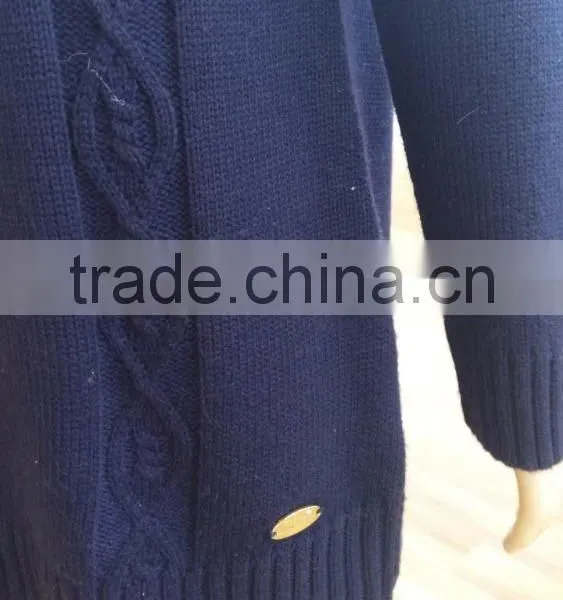 Latest Fashion Sweater Blouse Design Kid Pullover Plain Style Sweater(KS4415) photo-4