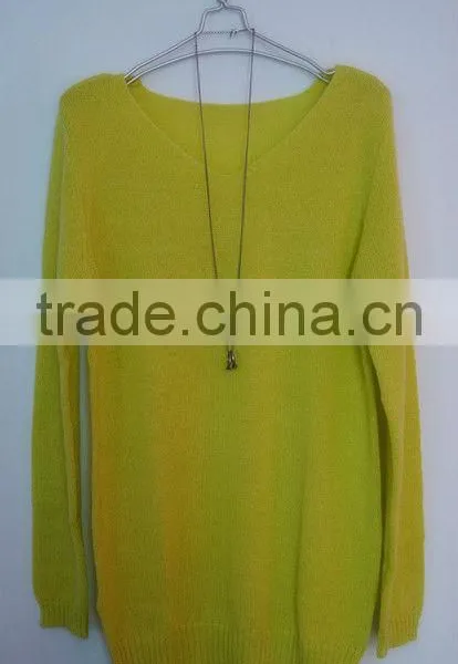 V Neck Fashion Sweater Various Color
