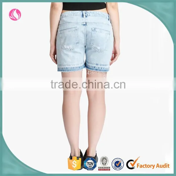 Woman Mma Shorts,Distressed Denim Shorts Women Apparel photo-3
