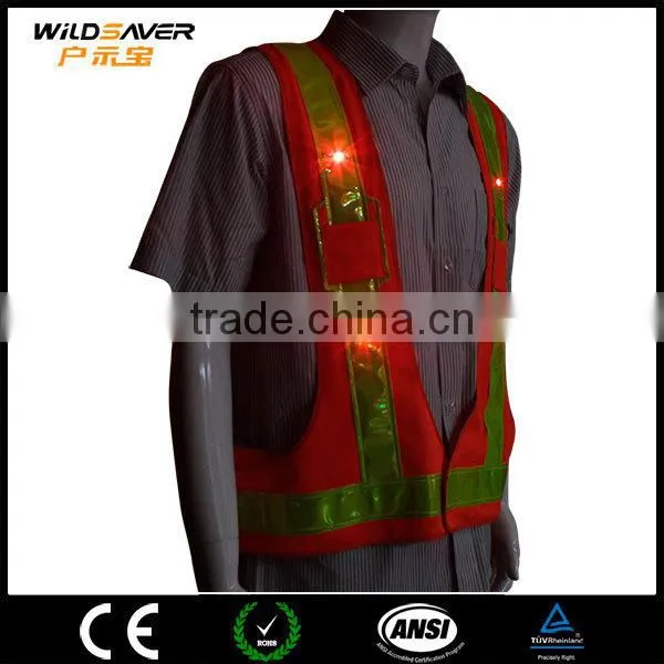 Wholesale Led Flashing Hi Vis Work Shirt/Hi Vis Polo photo-2