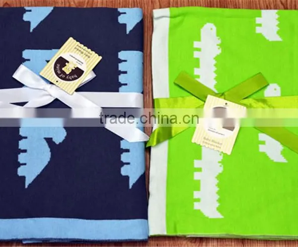 Floral Warm Fashion Wool Baby Blanket Wholesale photo-4