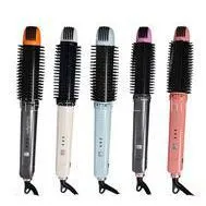 Electric Ionic Curling Hair Comb With Flat Iron Wholesale China SDS9300-1