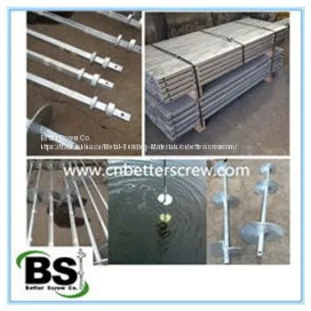 Solid Square Shaft Helical Piles