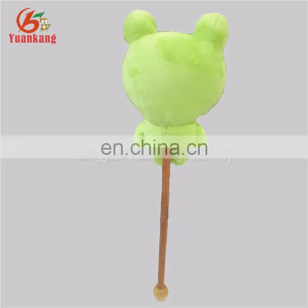 Cute Plush Stuffed Vallentine's Day Frog Animal Toy Plush Massage Hammer photo-3