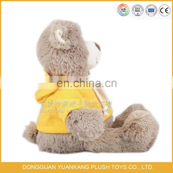 High Quality Stuffed Teddy Bear Soft Toys With Custom Logo Clothes/plush Teddy Bear in Hoodie photo-5