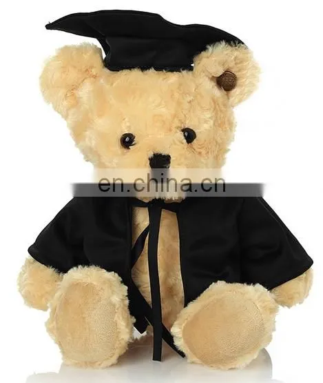 Uniform Stuffed Graduation Teddy Bear Plush Doll Toy for Ceremony Gifts With Glasses photo-5
