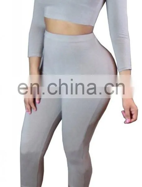 Gym Wear Clothing Sport Woman Clothes Fitness Wear Yoga Sets Plain Tracksuit