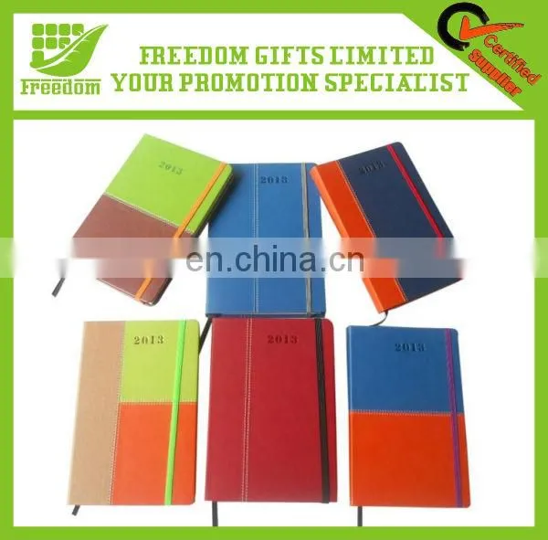 Any Logo Customized PU Business Notebook