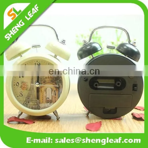 Creative Mute Contracted Fashion Double Bell Ringing the Creative Bell Alarm Clock photo-5