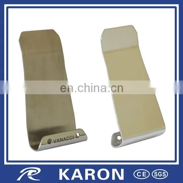 Custom Made Stainless Steel Metal Wallet Clip photo-3