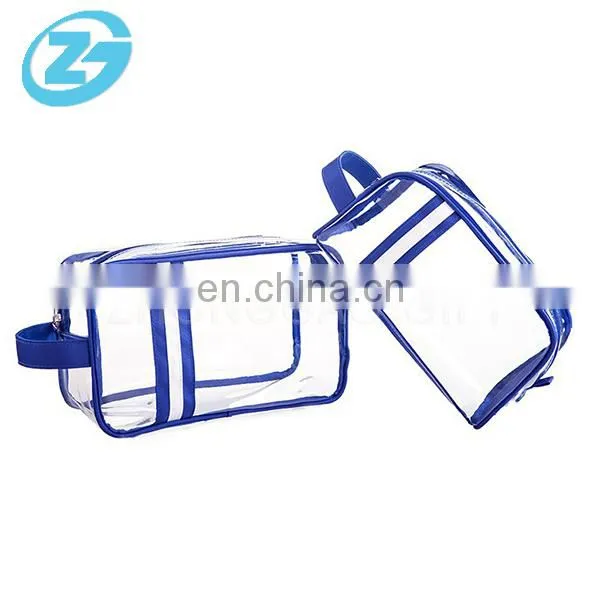 Travel Transparent PVC Contracted Personalized Cosmetic Bag photo-4