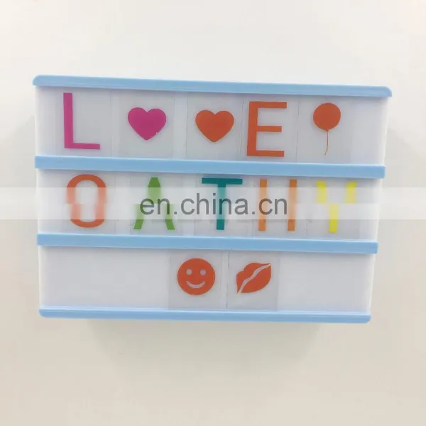 A6 Size DIY Advertising LED Light Box for Home Office Decoration photo-3