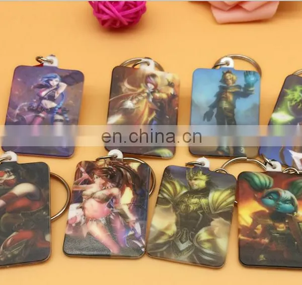 Customized Digital Photo Keychain Football Soccer Star Movie Star Character Keychain President Election Keychain photo-3