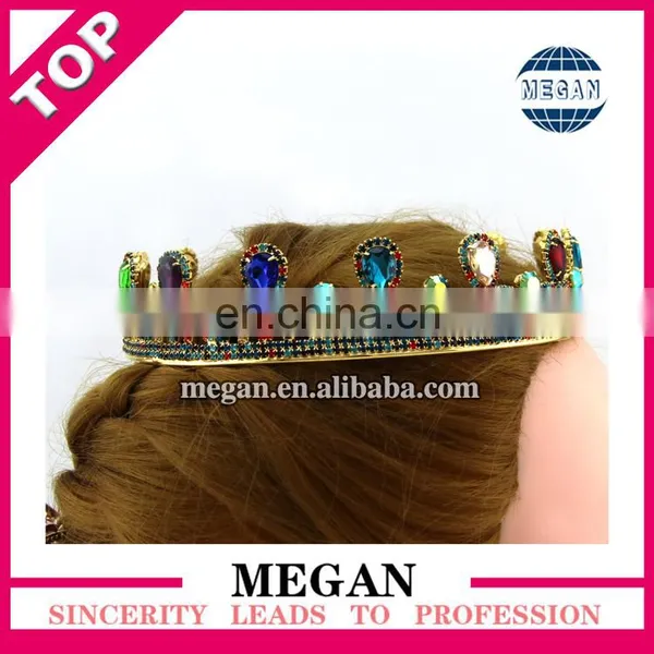 Princess Tiara Rhinestone Crown Jewelry Kings Crowns Bridal Tiara Wedding Hair Crown photo-3