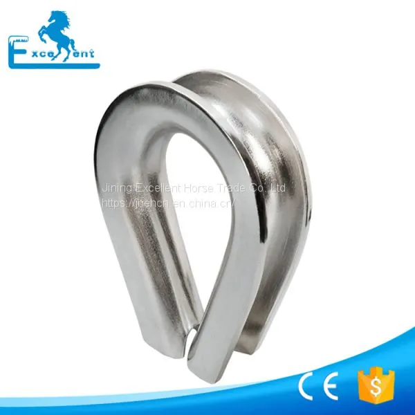 Stainless Steel Wire Rope Thimble photo-2