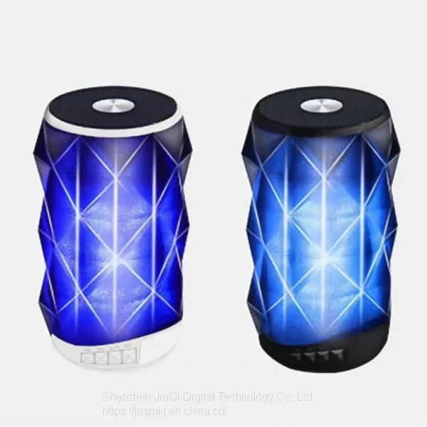 Hot Style T232323a Colorful Wireless Bluetooth Speaker Toonee LED Light Low Tone Cannon Plug Card Mobile Phone Mini Spea