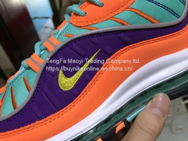 Nike Air Max 98 QS in Orange Nike Shoes on Sale 50 off photo-4