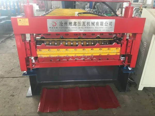 Kenya 836-840 Corrugated Steel Roofing Double Layer Sheet Roll Forming Machine photo-4