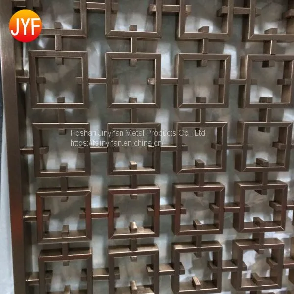 Custom Design Balcony Perforated Metal Screen Partition Restaurant Wall Divider photo-3