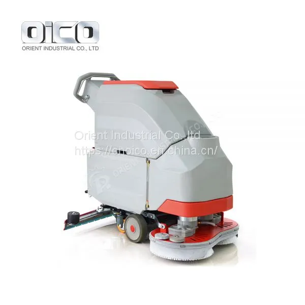 OR-V6 Walk Behind Floor Cleaning Machine / Battery Powered Floor Scrubber photo-4