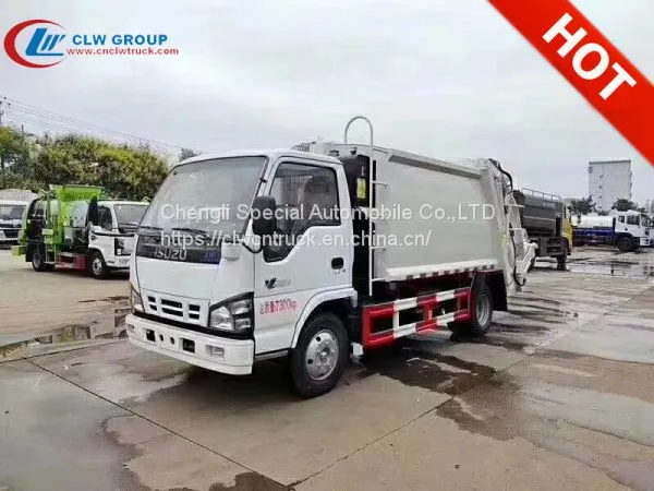 Factory Sale Brand New ISUZU 6CBM Waste Collection Truck