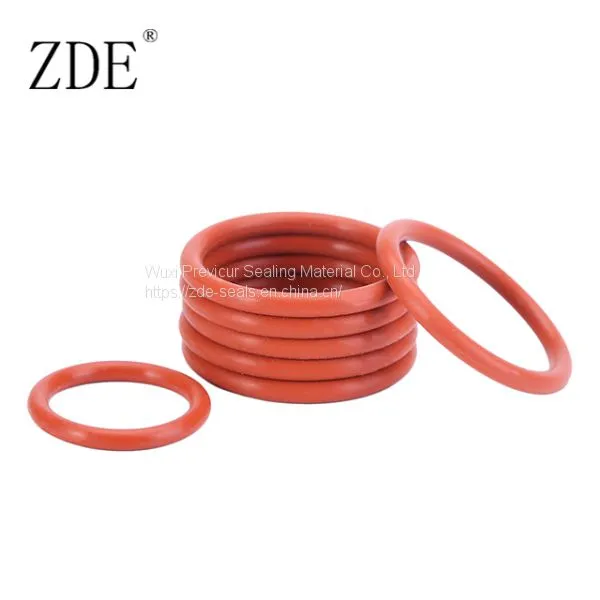 Vulcanizing Insulation Silicone O Ring Gasket High Temperature