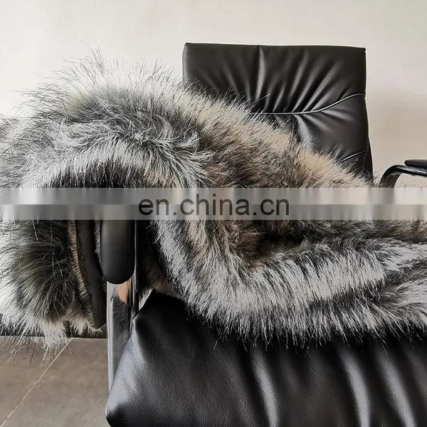 Wholesale High Quality Fuzzy Cozy Luxury Super Soft Plush Fluffy Warm Shaggy Double Fleece Faux Fur Throw Blanket for Sofa photo-6