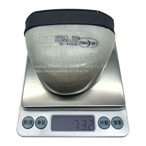 En12568 Fiberglass Compostie Toe Caps With Strip for Safety Shoes 522/604/443/459 photo-2