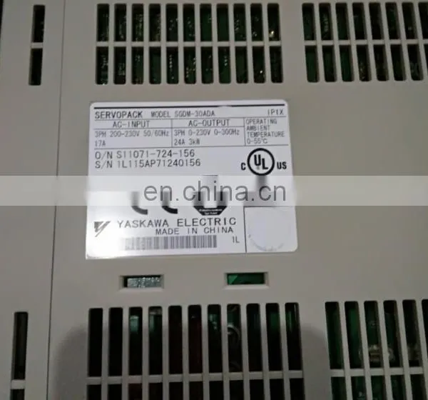 Yaskawa 3kw Sigma 5 ac Servo Motor Driver SGMGH-30ACA61+SGDM-30ADA For Cutting Machine photo-5