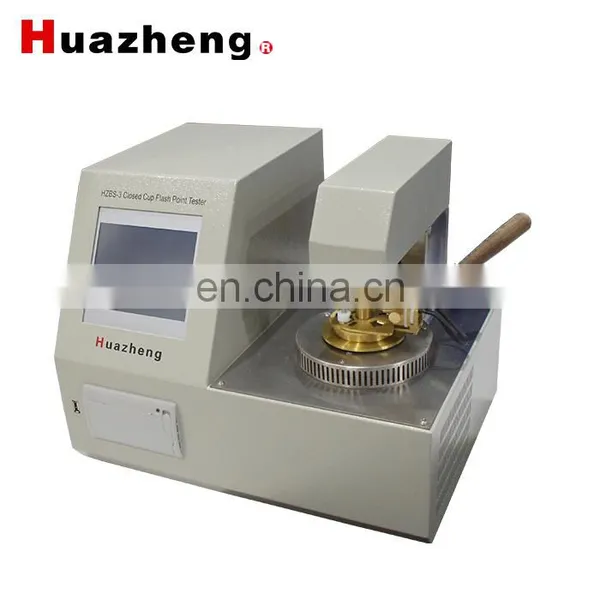 China Supplier Pensky-Martens Closed Cup Astm D93 Flash Point Test Machine Huazheng Flash Point Tester photo-3