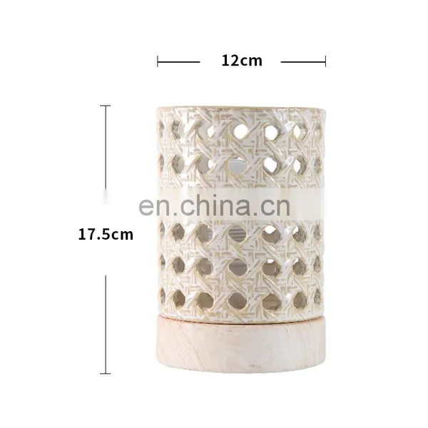 Nordic Home Decoration Ceramic LED Desk Lamp for Indoor Room photo-6