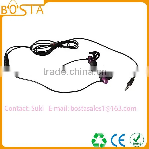 Best Selling Coolest Design China Wholesale Music Purple Sporting Earphones photo-6