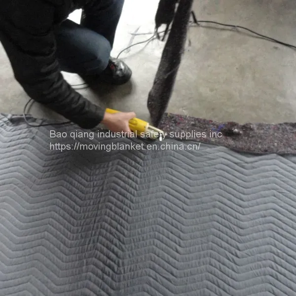 Moving Blanket ,moving Pad,moving Mat for Furniture Cover and Furniture Safety From Manufacturer With Top Quality photo-3